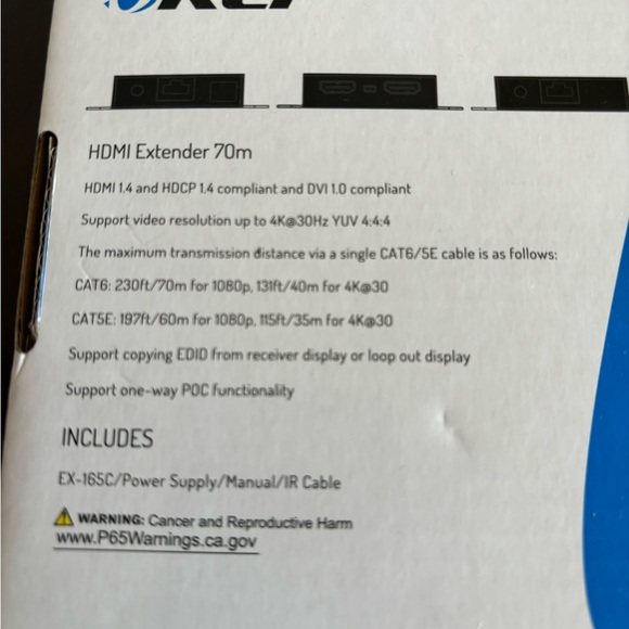 REI HDMI Extender 70m New in box - Picture 3 of 8